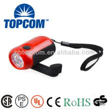 no battery need 3 modes 1 led dynamo torch TP-1003